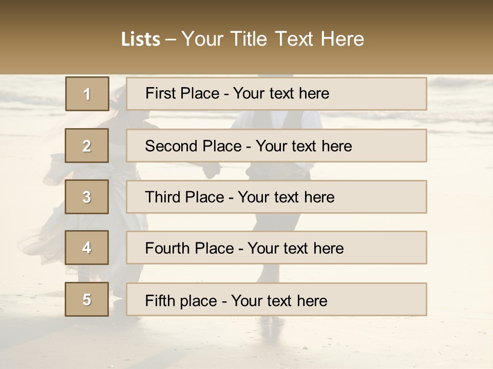 Retirement Peaceful White PowerPoint Template