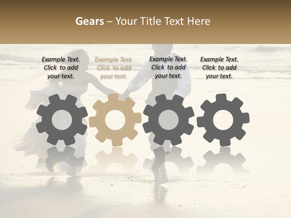 Retirement Peaceful White PowerPoint Template