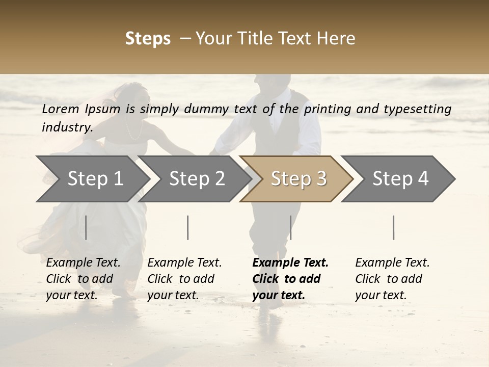 Retirement Peaceful White PowerPoint Template
