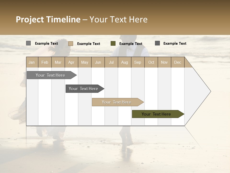 Retirement Peaceful White PowerPoint Template