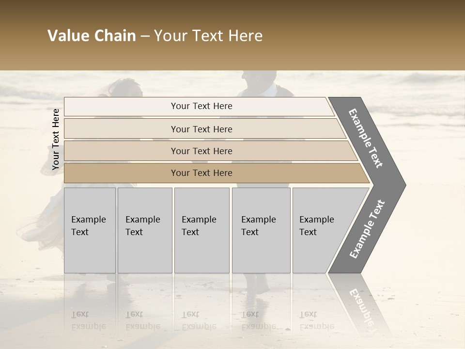 Retirement Peaceful White PowerPoint Template