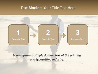 Retirement Peaceful White PowerPoint Template