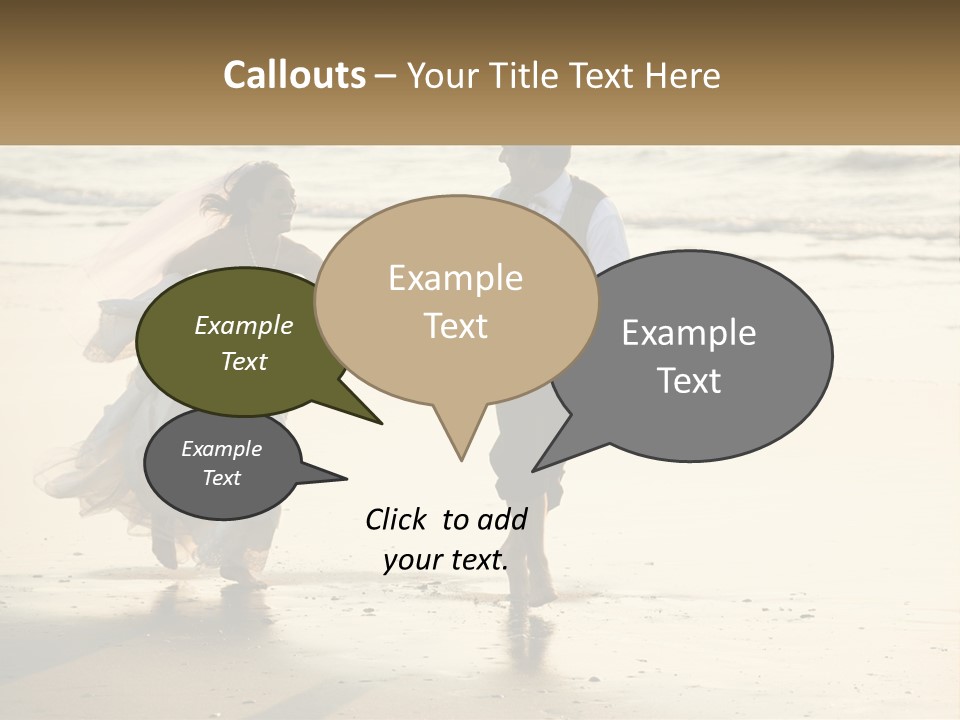 Retirement Peaceful White PowerPoint Template