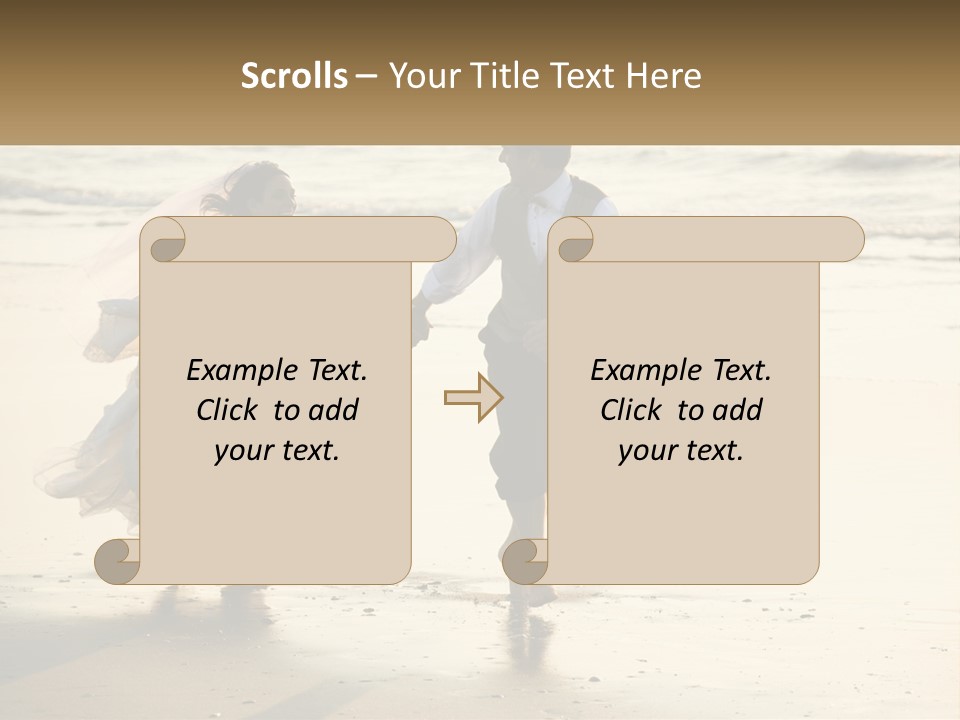 Retirement Peaceful White PowerPoint Template