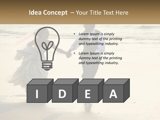 Retirement Peaceful White PowerPoint Template