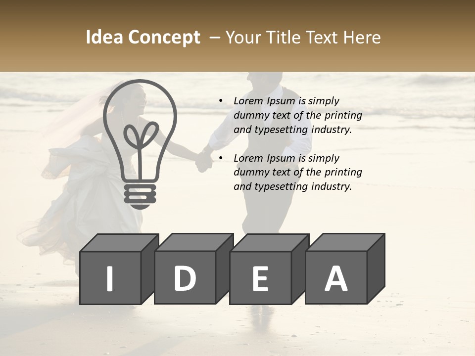 Retirement Peaceful White PowerPoint Template