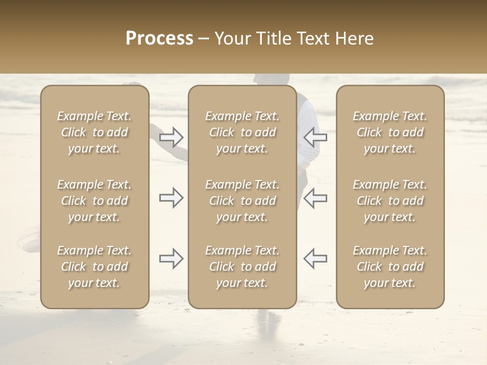 Retirement Peaceful White PowerPoint Template