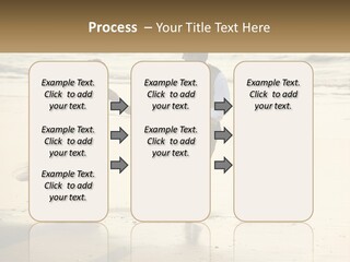 Retirement Peaceful White PowerPoint Template