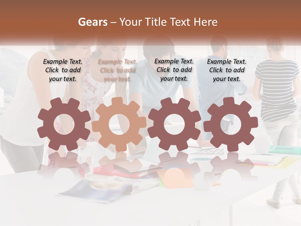 Family Calm Mother PowerPoint Template