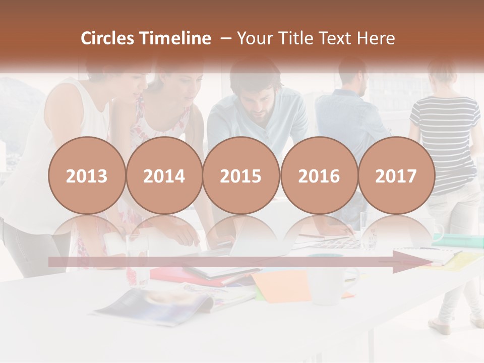 Family Calm Mother PowerPoint Template