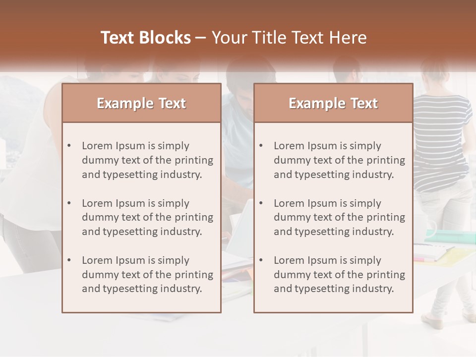 Family Calm Mother PowerPoint Template