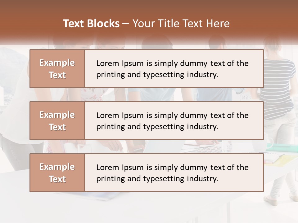 Family Calm Mother PowerPoint Template