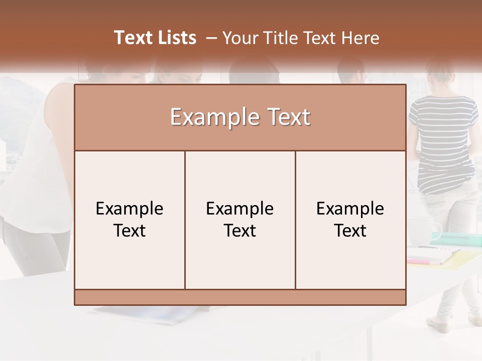 Family Calm Mother PowerPoint Template