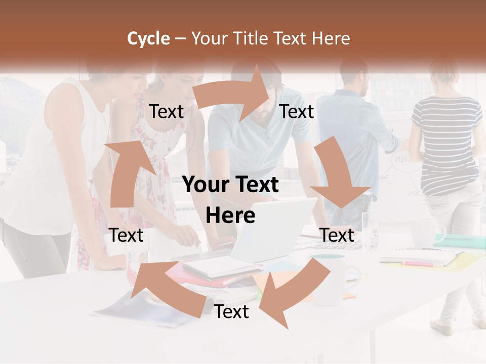 Family Calm Mother PowerPoint Template