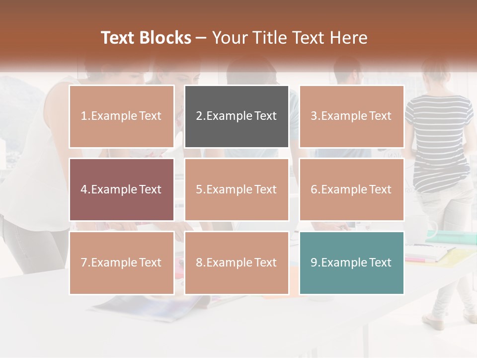 Family Calm Mother PowerPoint Template