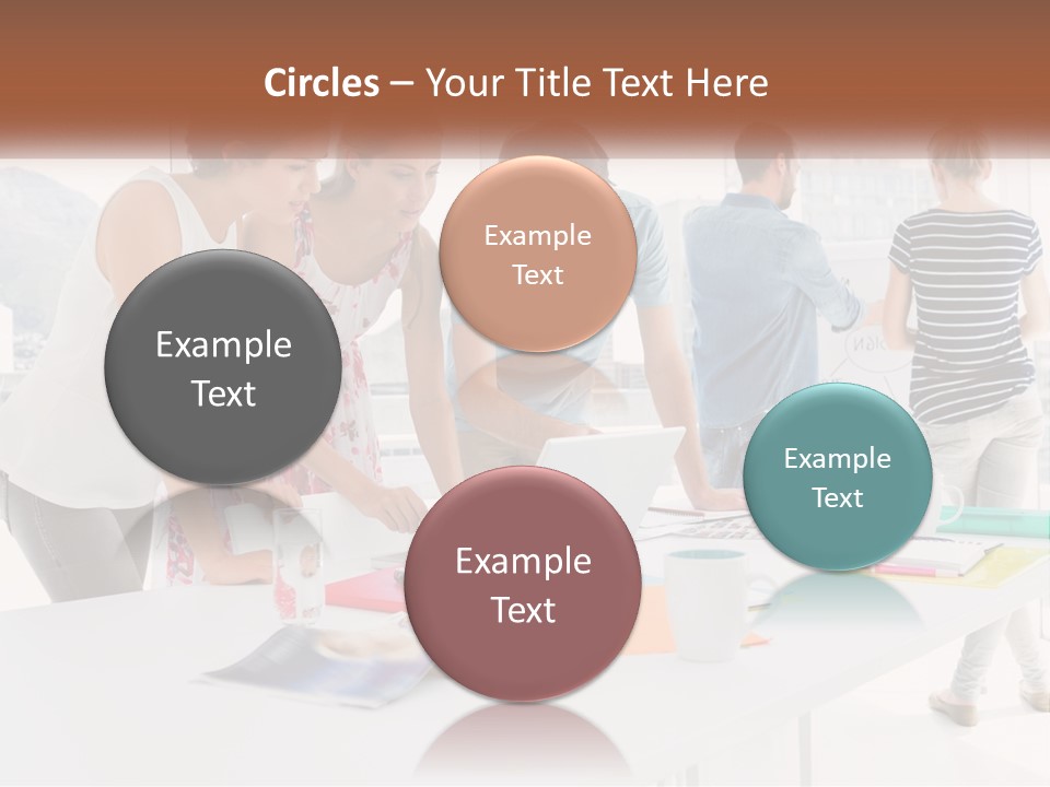 Family Calm Mother PowerPoint Template