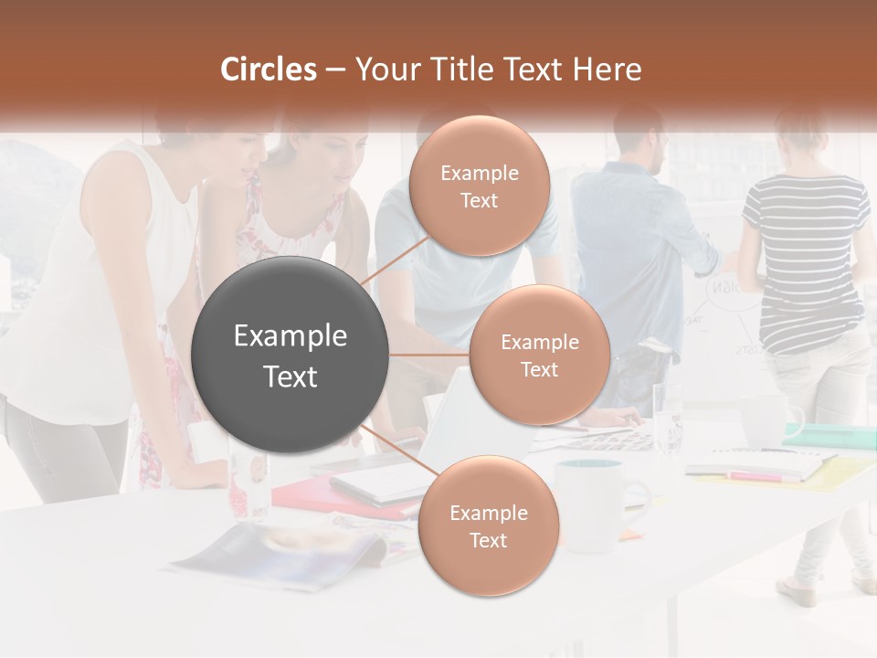 Family Calm Mother PowerPoint Template