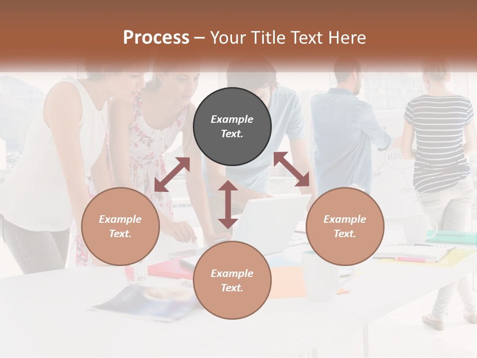 Family Calm Mother PowerPoint Template