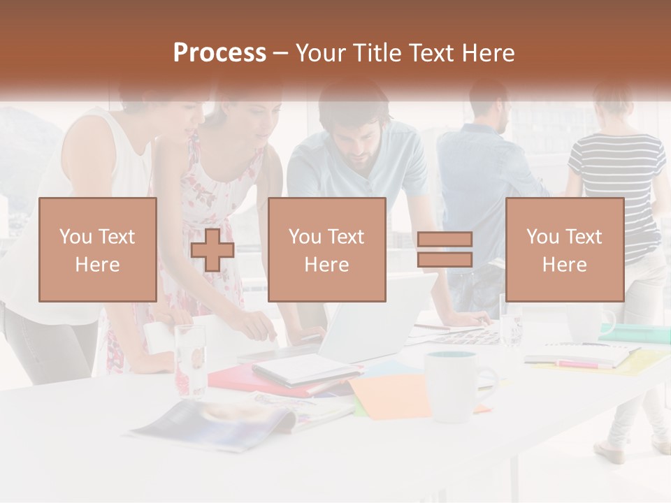 Family Calm Mother PowerPoint Template