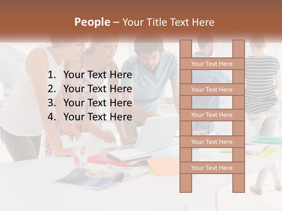 Family Calm Mother PowerPoint Template