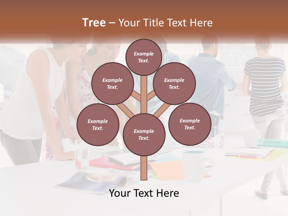 Family Calm Mother PowerPoint Template