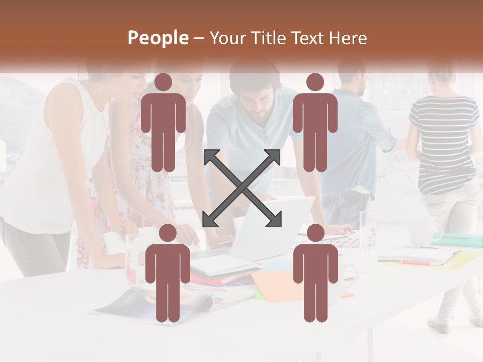 Family Calm Mother PowerPoint Template