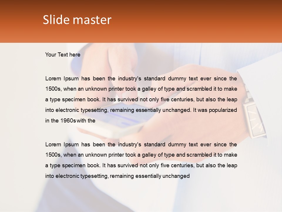 Coast Water Family PowerPoint Template