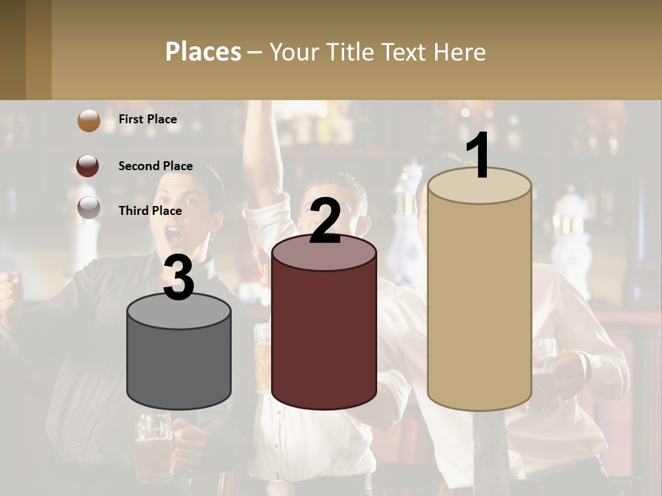 Sad Sunrise Standing PowerPoint Template