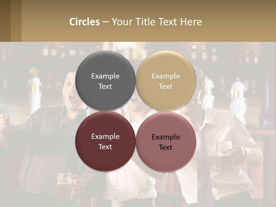 Sad Sunrise Standing PowerPoint Template