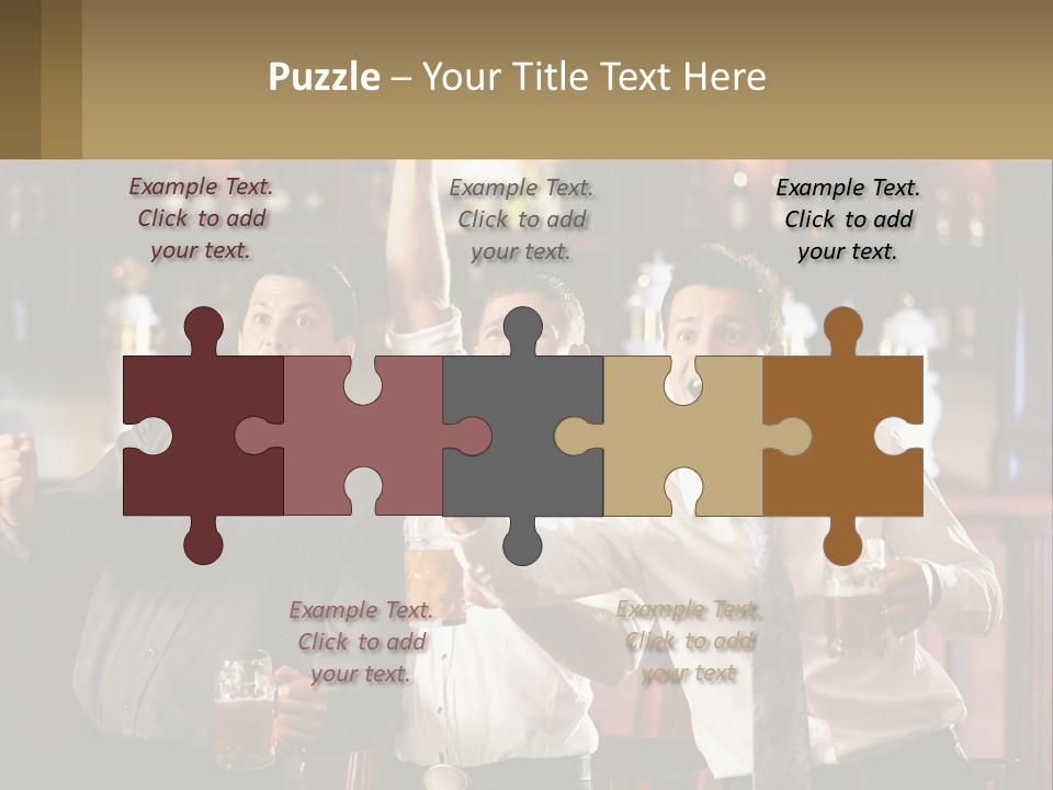 Sad Sunrise Standing PowerPoint Template