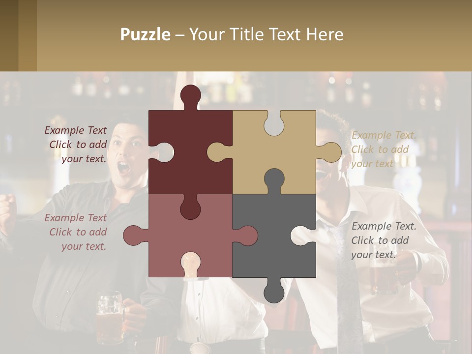 Sad Sunrise Standing PowerPoint Template