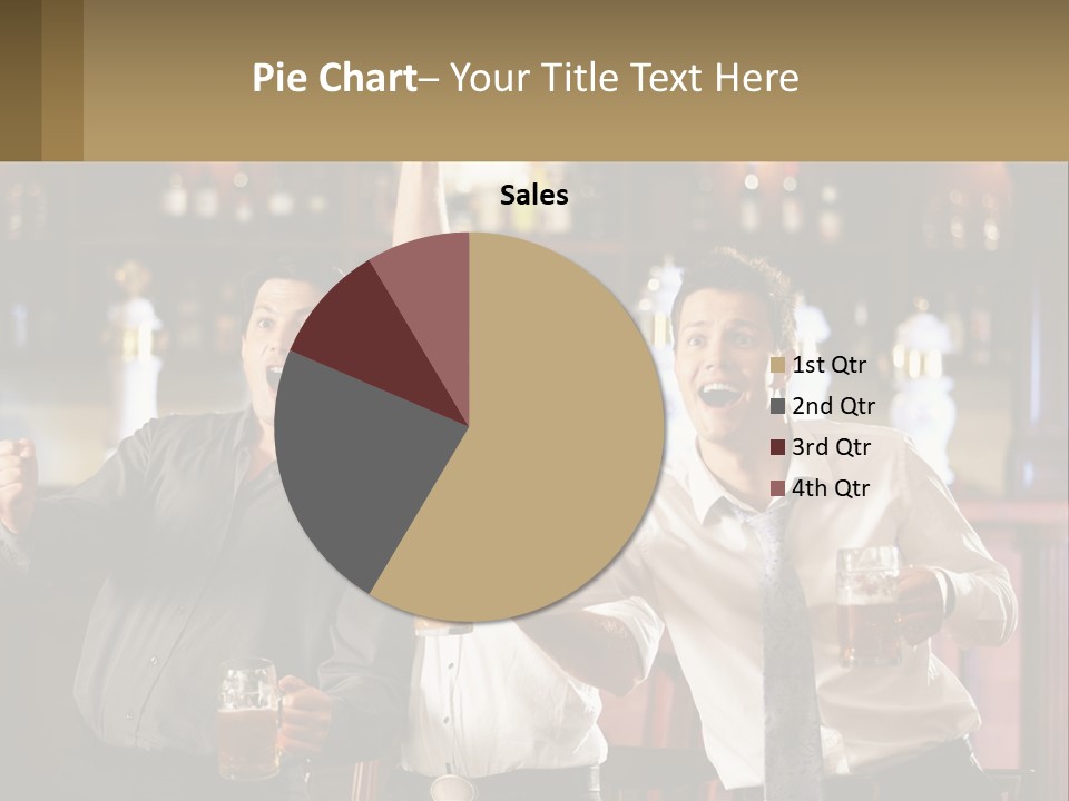 Sad Sunrise Standing PowerPoint Template