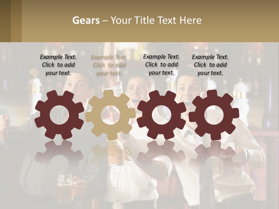 Sad Sunrise Standing PowerPoint Template