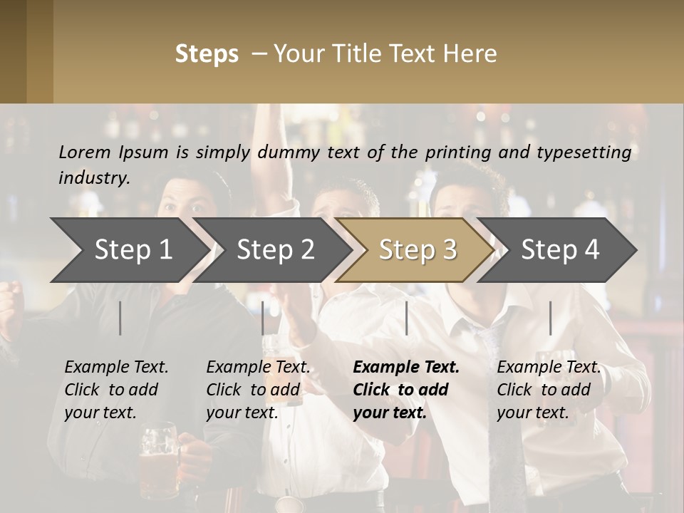 Sad Sunrise Standing PowerPoint Template