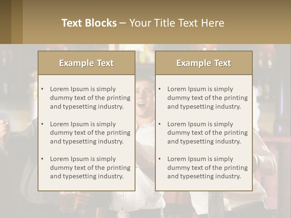 Sad Sunrise Standing PowerPoint Template