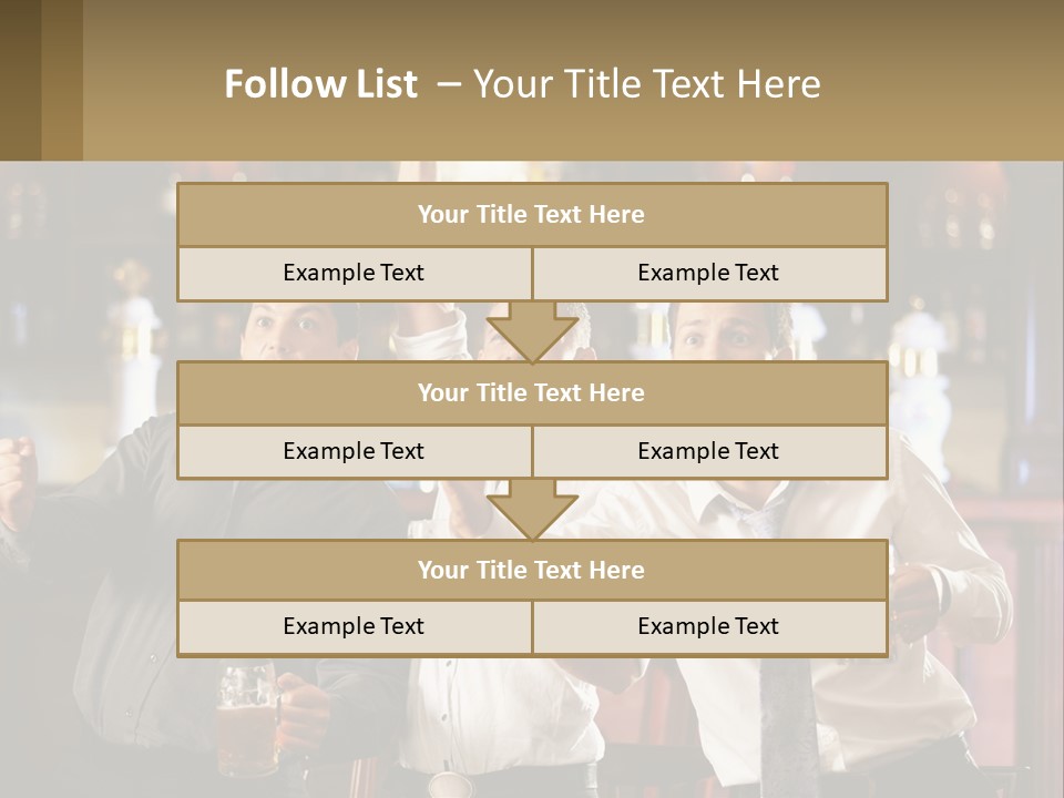 Sad Sunrise Standing PowerPoint Template