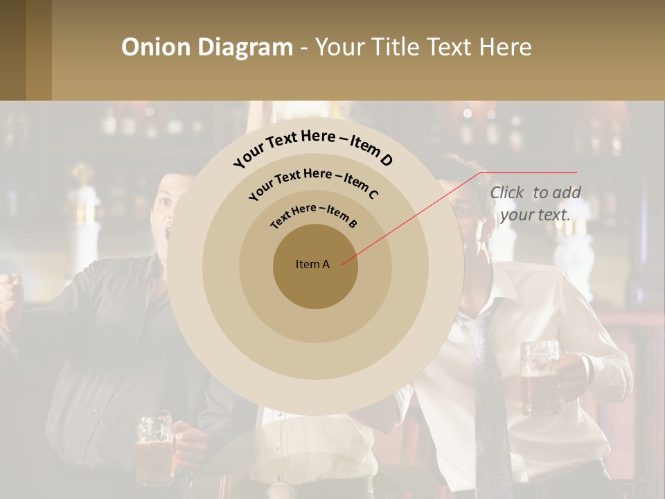 Sad Sunrise Standing PowerPoint Template