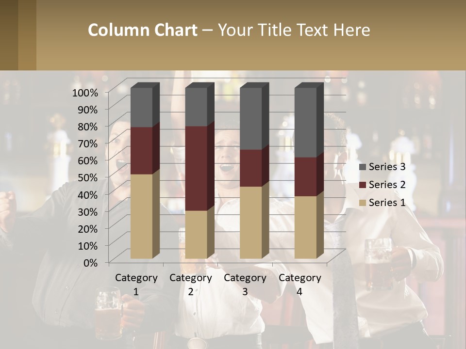 Sad Sunrise Standing PowerPoint Template