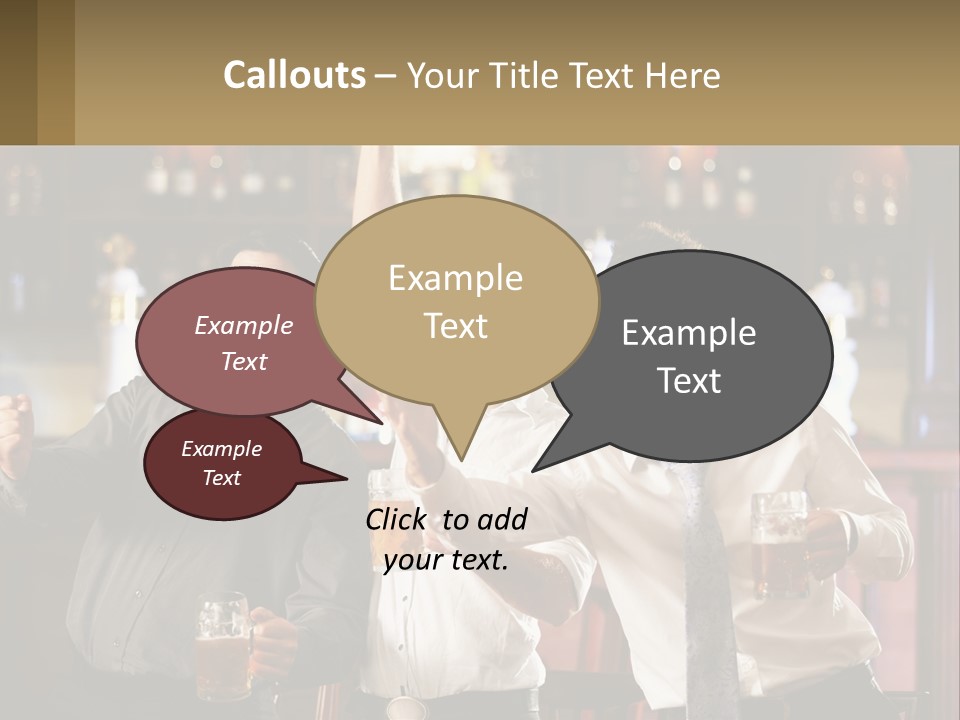 Sad Sunrise Standing PowerPoint Template