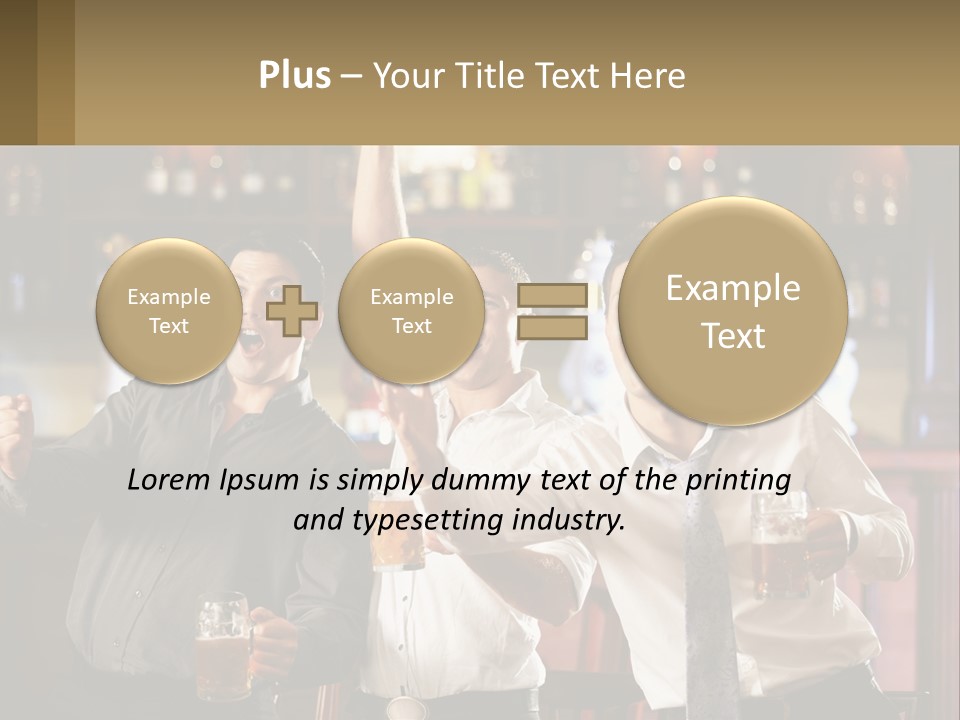 Sad Sunrise Standing PowerPoint Template