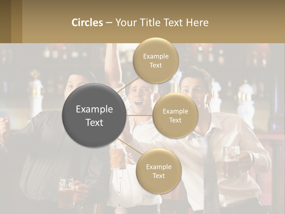 Sad Sunrise Standing PowerPoint Template