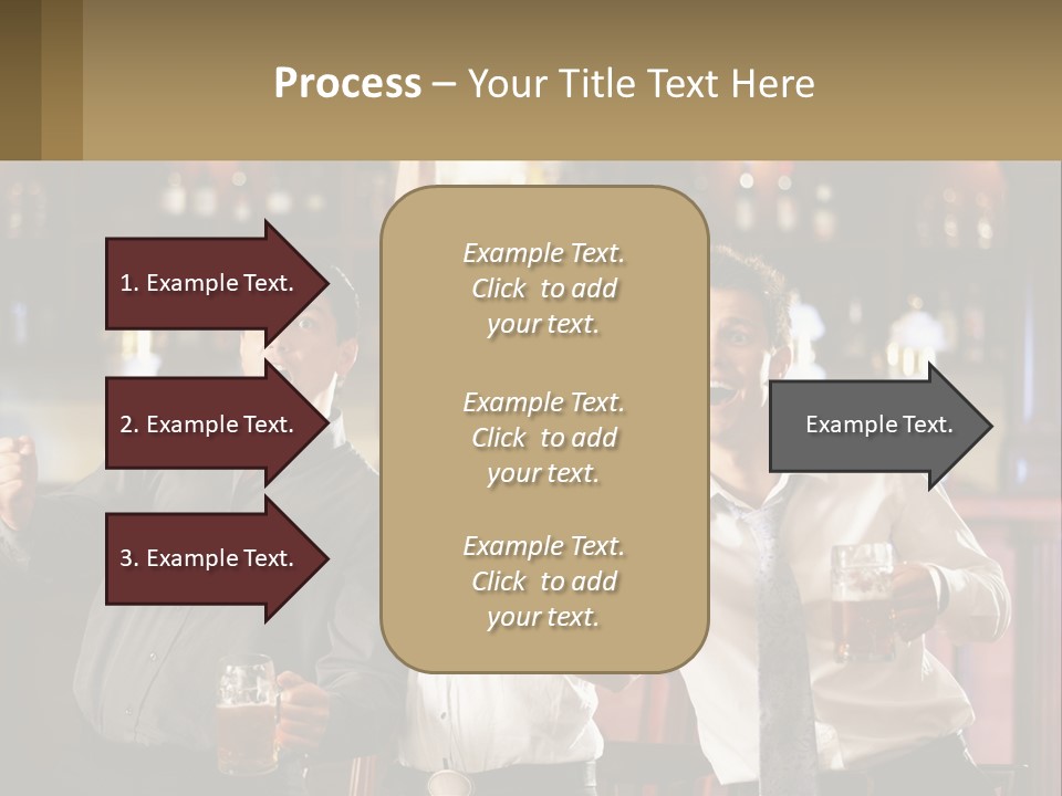 Sad Sunrise Standing PowerPoint Template