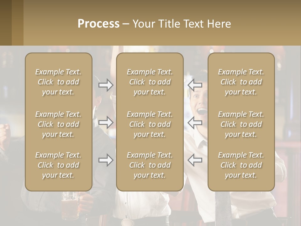 Sad Sunrise Standing PowerPoint Template