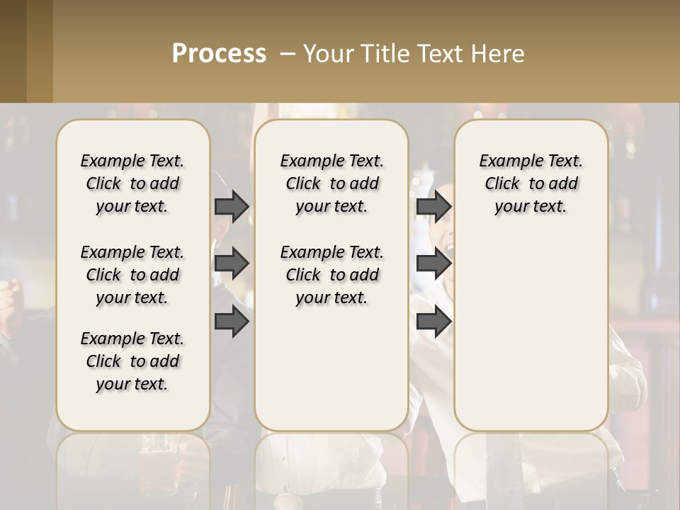 Sad Sunrise Standing PowerPoint Template