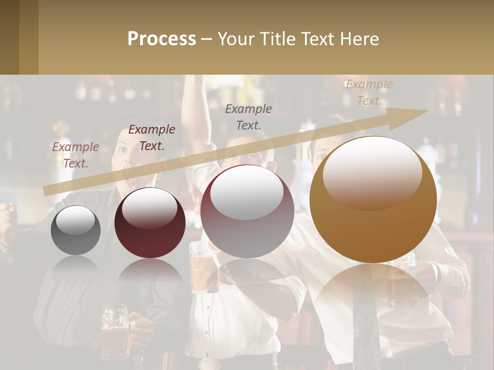 Sad Sunrise Standing PowerPoint Template