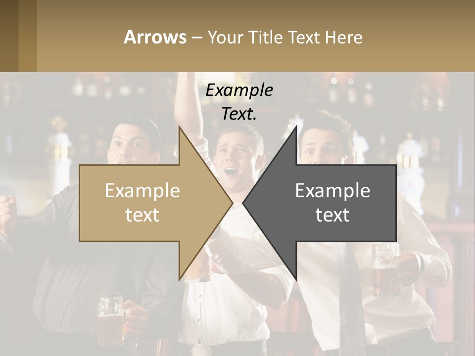 Sad Sunrise Standing PowerPoint Template