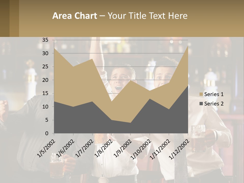 Sad Sunrise Standing PowerPoint Template
