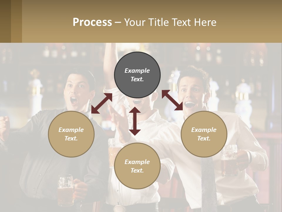 Sad Sunrise Standing PowerPoint Template