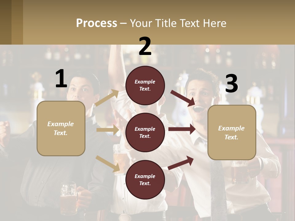 Sad Sunrise Standing PowerPoint Template