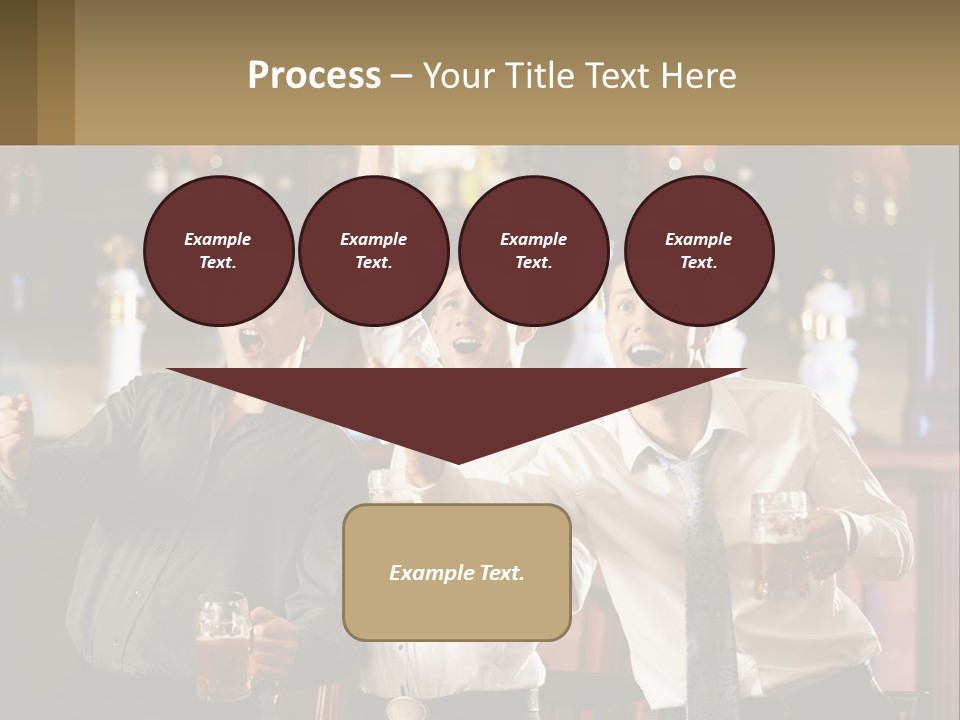 Sad Sunrise Standing PowerPoint Template